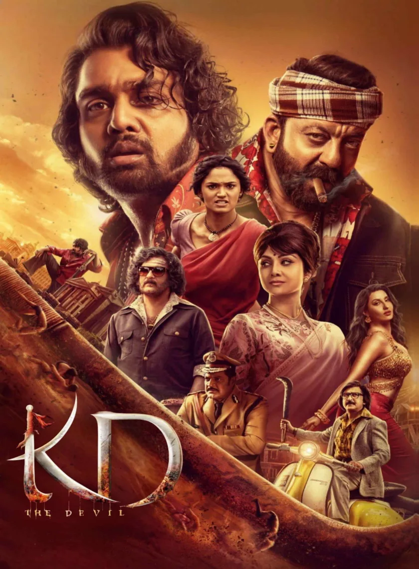 KD - The Devil (2026) (Hindi HQ + Kannada) Dual Audio UnCut South Movie HD ESub poster
