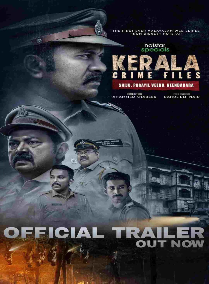 Kerala Crime Files S1 (2023) South Hindi Dubbed Completed Web Series HEVC poster