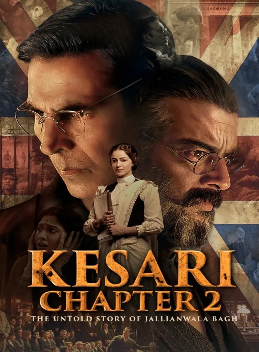 Kesari Chapter 2 (2025) Bollywood Hindi Movie HD ESub poster