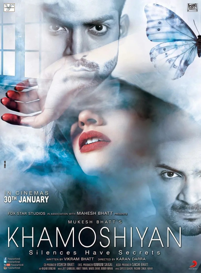 Khamoshiyan (2015) Bollywood Hindi Full Movie HD ESub poster