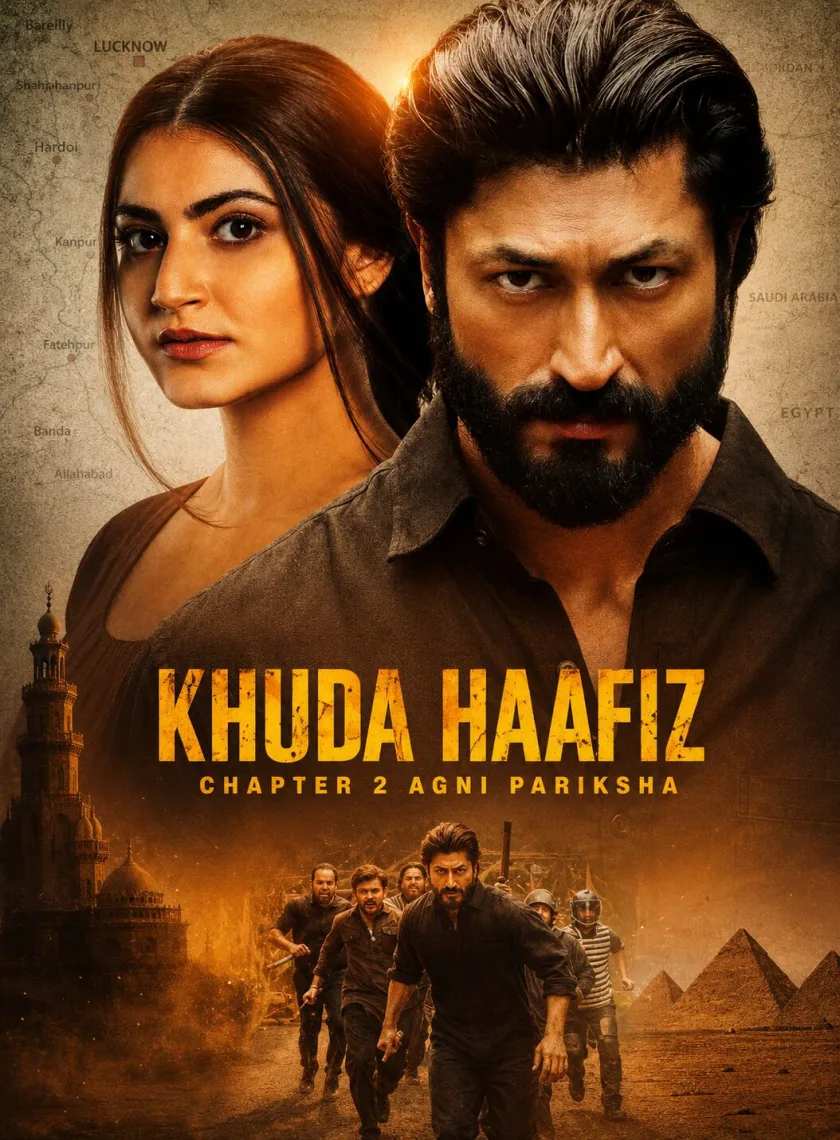 Khuda Haafiz Chapter 2 - Agni Pariksha (2022) Bollywood Hindi Movie HD ESub poster