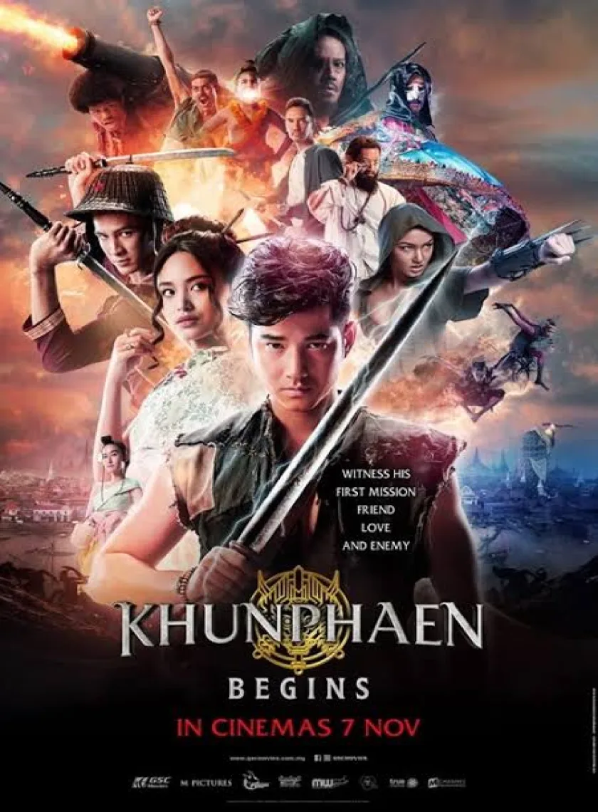 Khun Phaen Begins (2021) New Hollywood Hindi Dubbed Full Movie Dual Audio [Hindi And Thai] ESub HD poster