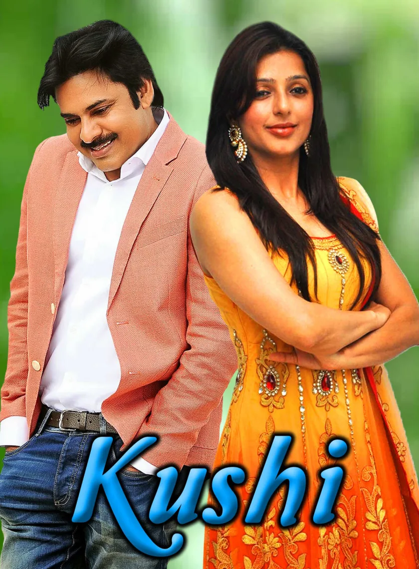 Khushi (2001) (Hindi + Telugu) Dual Audio UnCut South Movie HD ESub poster