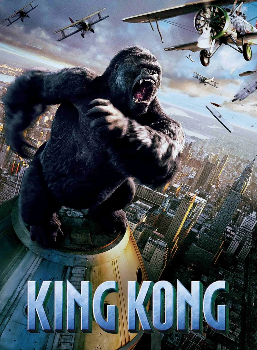 King Kong (2005) (Hindi + English) Dual Audio Hollywood Movie BluRay HD ESub poster