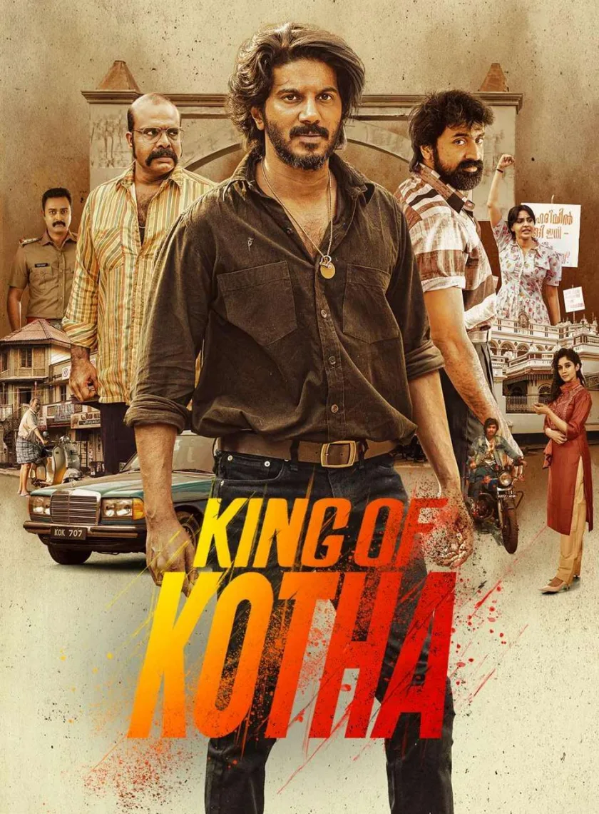 King of Kotha (2023) South {Hindi + Malayalam} Dual Audio Full Movie UnCut HD ESub poster