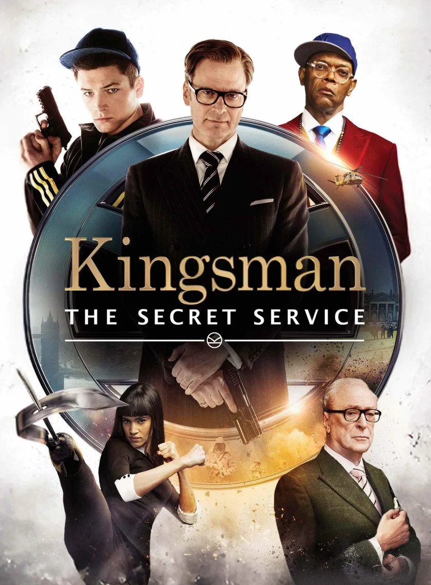 Kingsman The Secret Service (2014) (Hindi + English) Dual Audio Hollywood Movie BluRay HD ESub poster