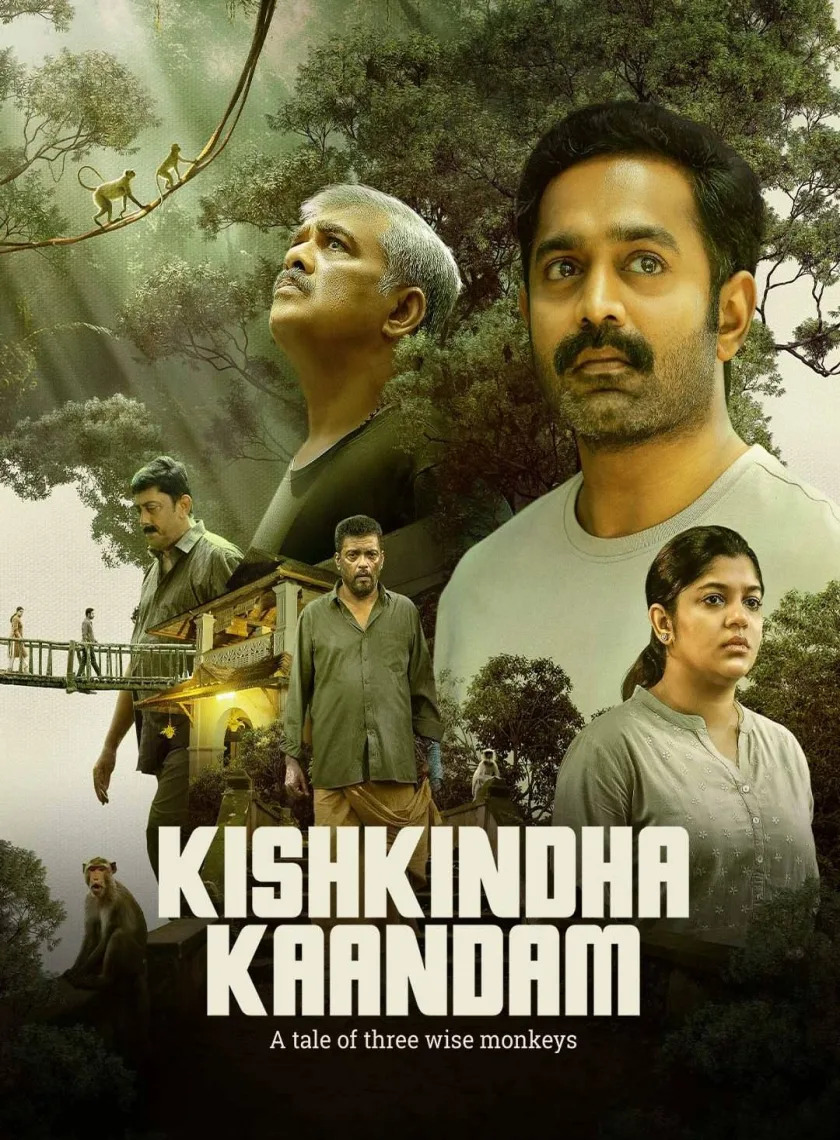 Kishkindha Kaandam (2024) (Hindi + Malayalam) Dual Audio UnCut South Movie HD ESub poster