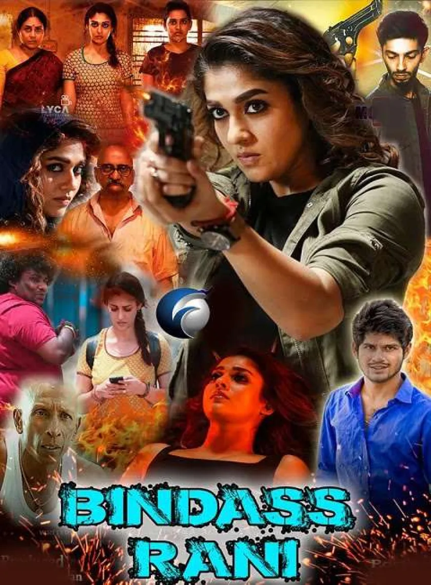 Kolamavu Kokila (2019) New south hindi dubbedmovie poster