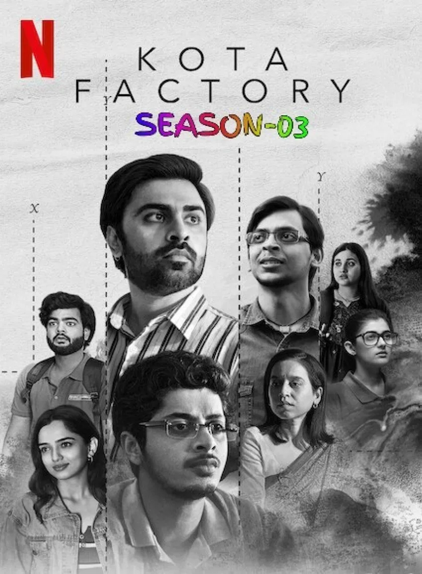 Kota Factory S03 (2024) Hindi Completed Web Series HEVC ESub poster