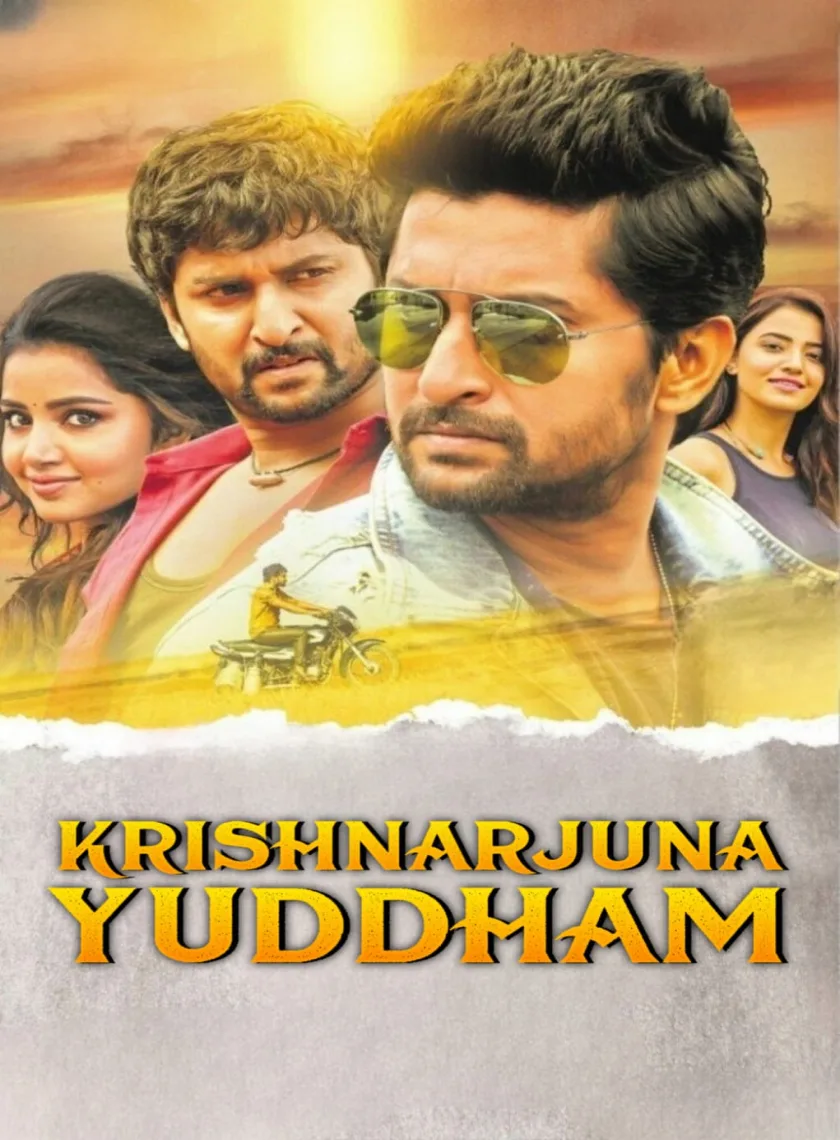 Krishnarjuna Yudham (2018) (Hindi + Telugu) Dual Audio UnCut Movie HD ESub poster