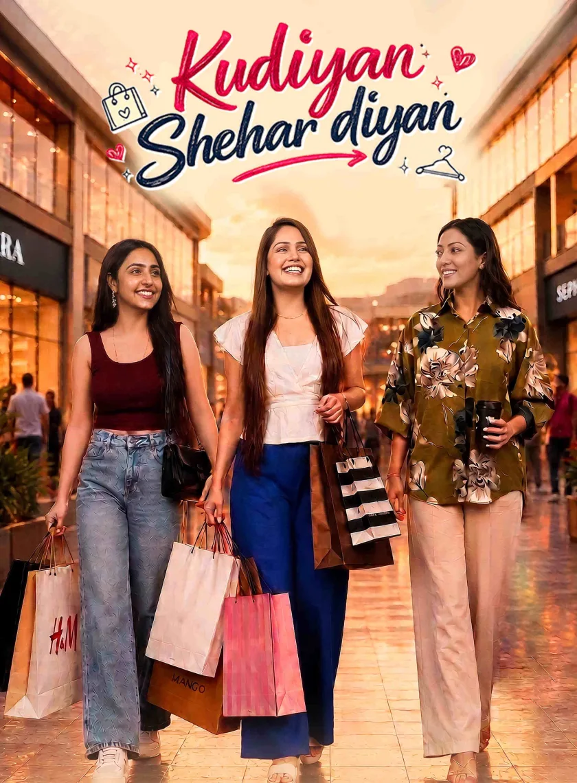 Kudiyan Shehar Diyan (2026) Panjabi Movie HD ESub poster
