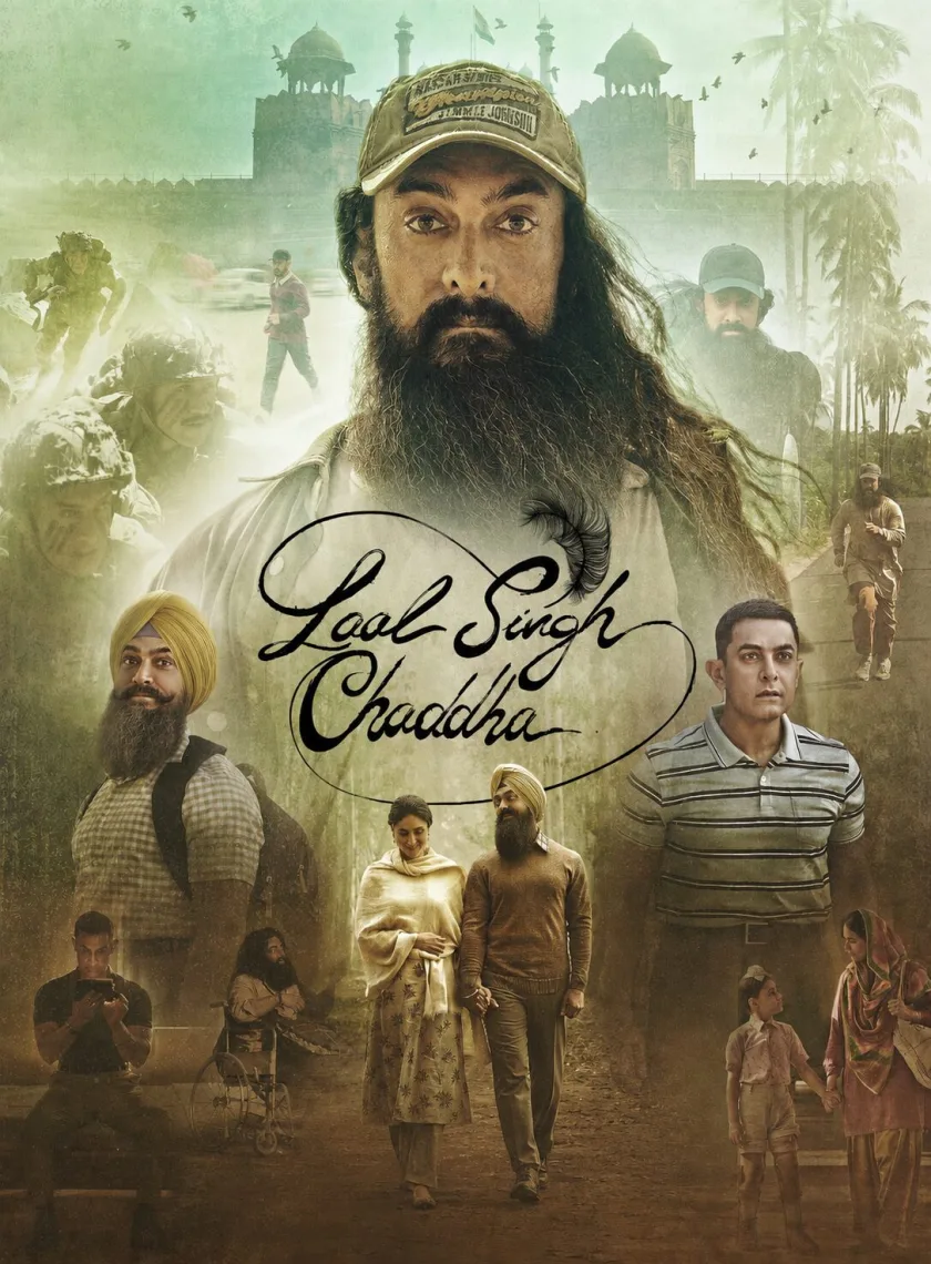 Laal Singh Chaddha (2022) Bollywood Hindi Movie HD ESub poster