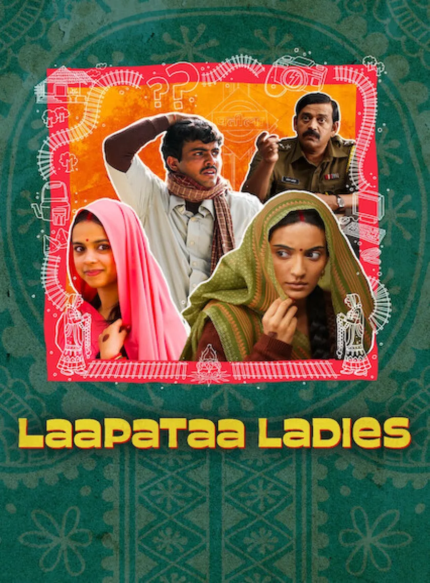 Laapataa Ladies (2024) Bollywood Hindi Movie HD ESub poster