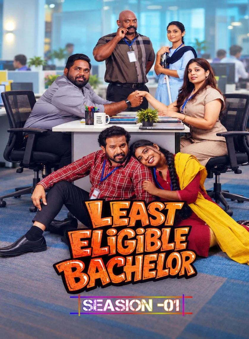 Least Eligible Bachelor S01 (2026) (Hindi + Telugu) Dual Audio Completed Web Series HEVC ESub poster