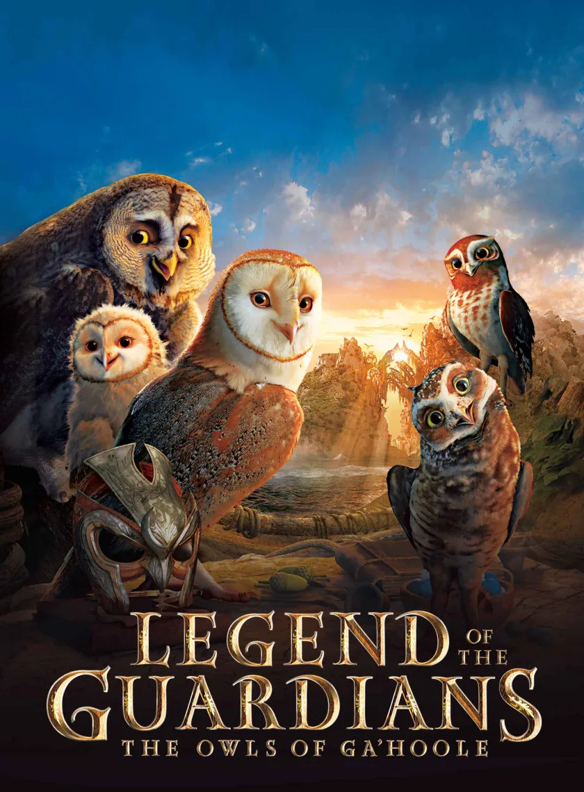 Legend of the Guardians - The Owls of GaHoole (2010) (Hindi + English) Dual Audio Hollywood Movie BluRay HD ESub poster