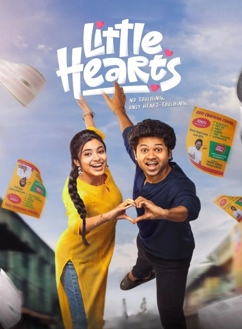 Little Hearts (2025) (Hindi + Telugu) Dual Audio UnCut South Movie HD ESub poster