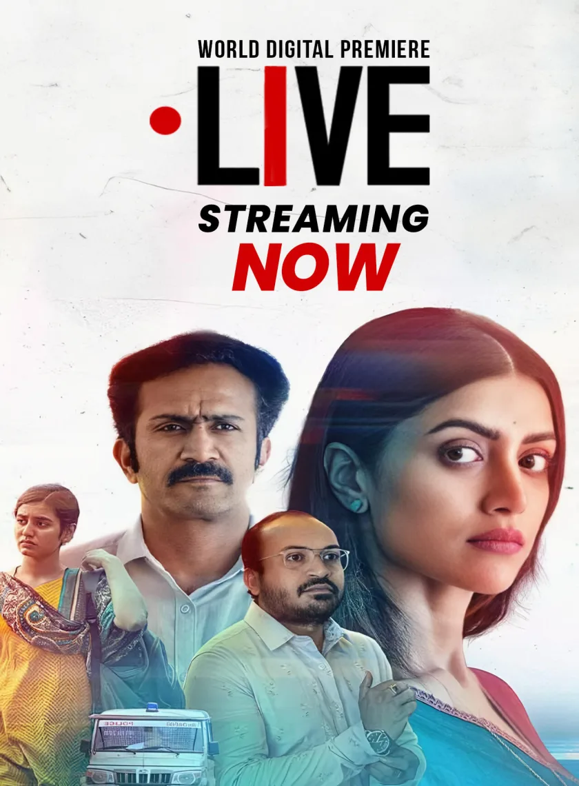 Live (2023) (Hindi + Malayalam) Dual Audio UnCut South Movie HD ESub poster
