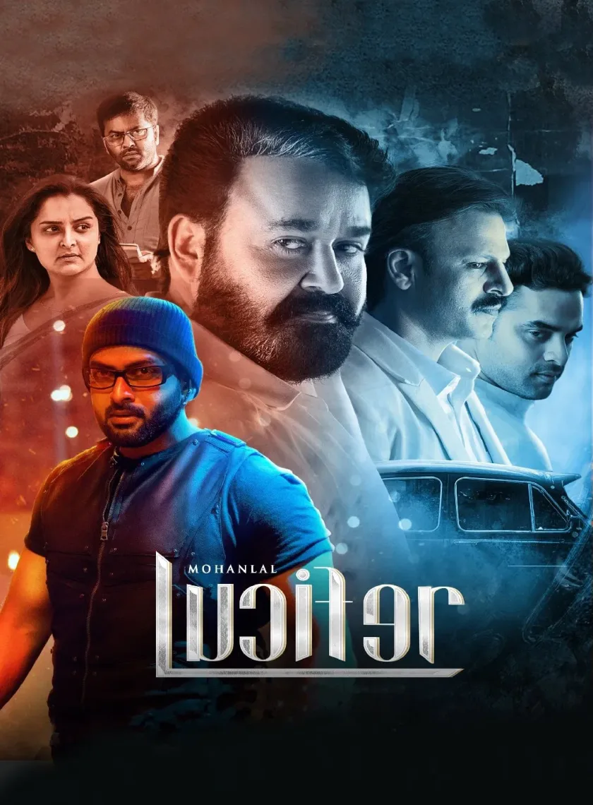Lucifer (2019) (Hindi + Malayalam) Dual Audio UnCut South Movie HD ESub poster