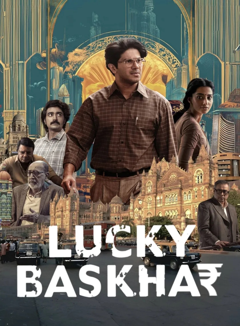 Lucky Baskhar (2024) (Hindi + Telugu) Dual Audio UnCut South Movie HD ESub poster
