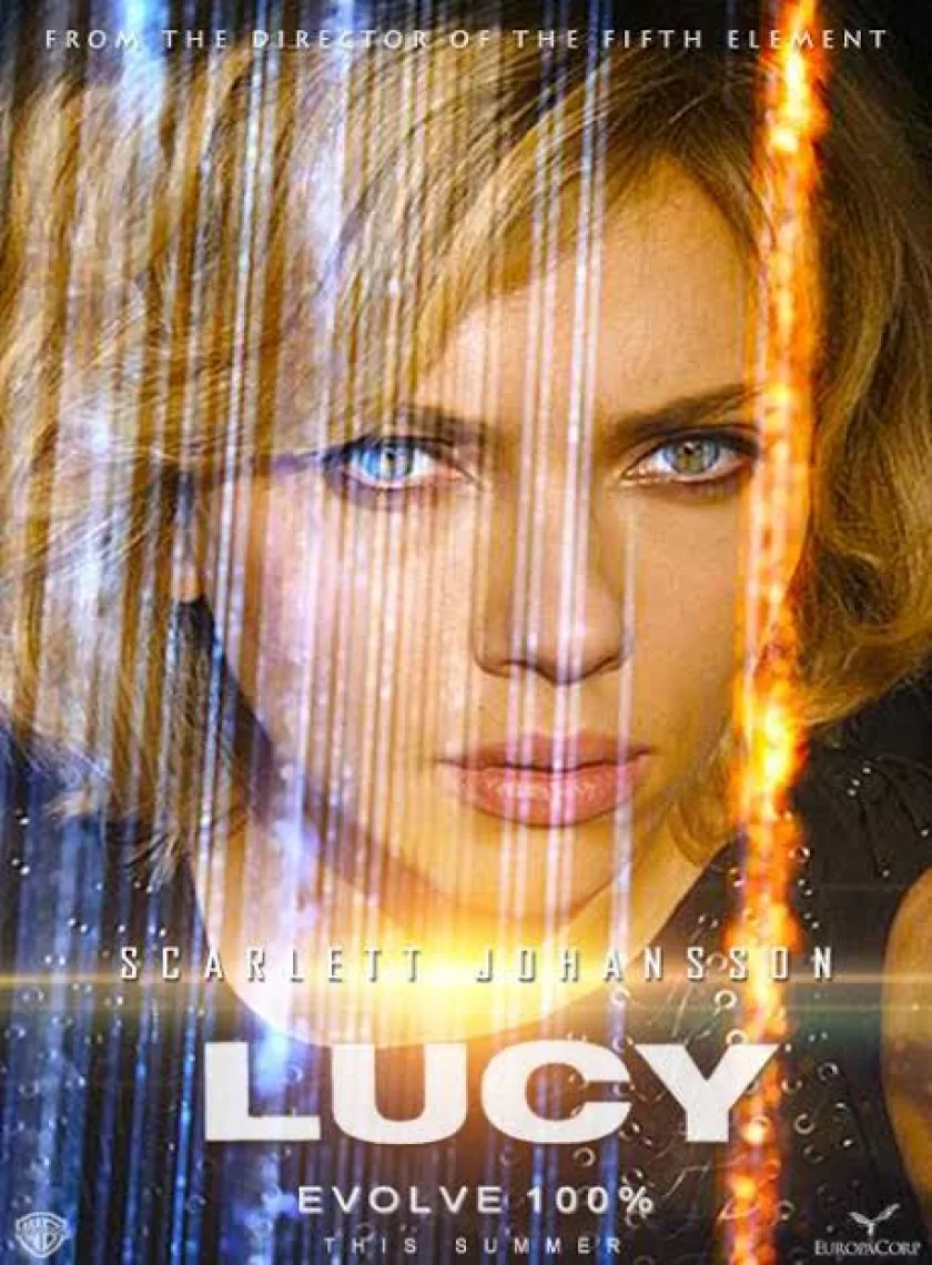 Lucy (2014) Hollywood Hindi Dubbed {Hindi + English} Full Movie BluRay HD ESub poster
