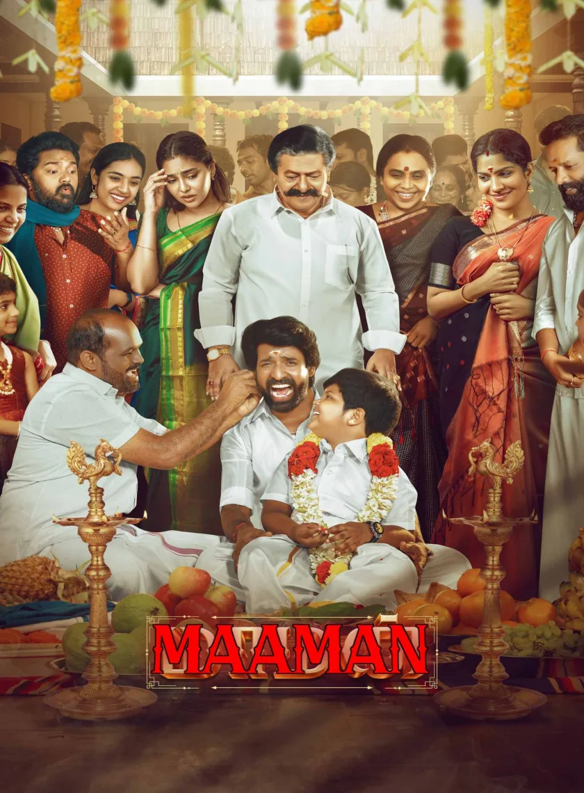 Maaman (2025) (Hindi + Tamil) Dual Audio UnCut South Movie HD ESub poster