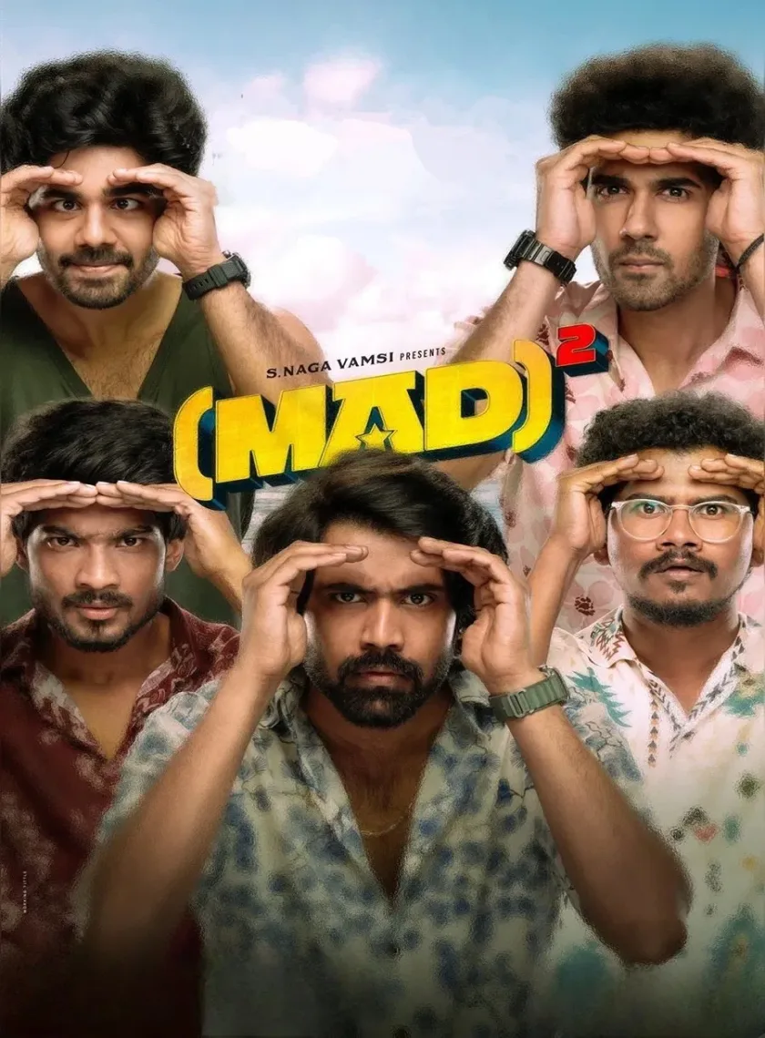 Mad Square (2025) (Hindi + Telugu) Dual Audio UnCut South Movie HD ESub poster