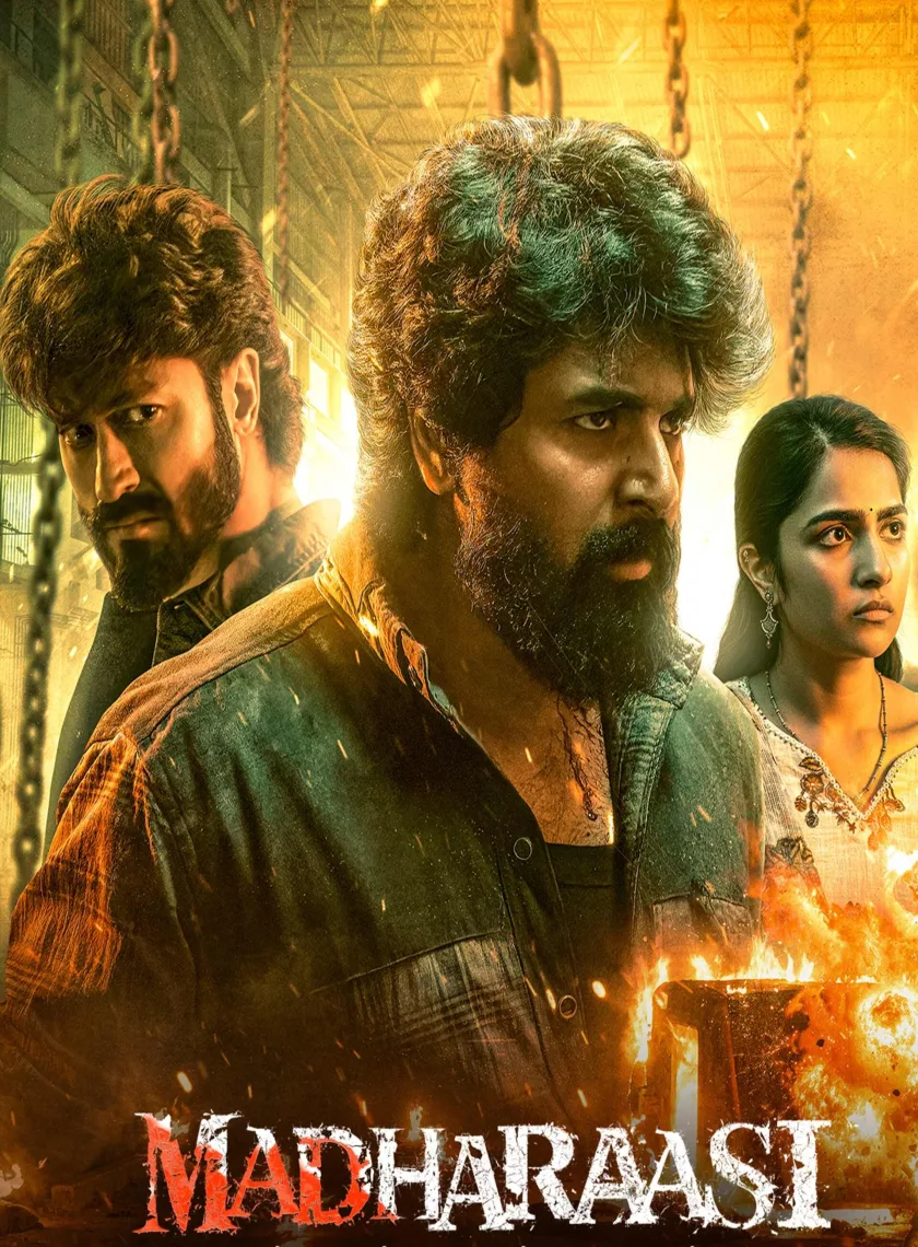Madharaasi (2025) (Hindi + Tamil) Dual Audio South UnCut Movie HD ESub poster