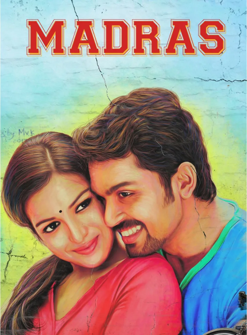 Madras (2014) (Hindi + Tamil) Dual Audio UnCut Movie HD ESub poster