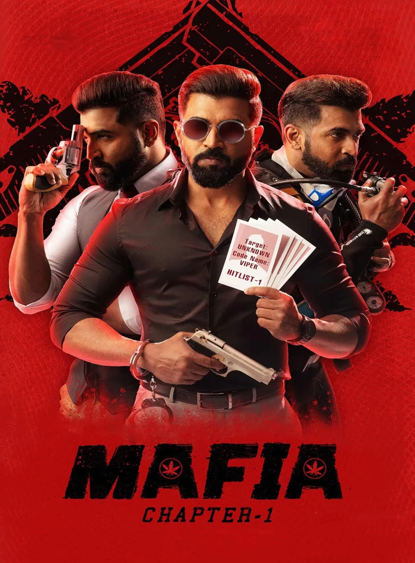 Mafia (2020) (Hindi + Tamil) Dual Audio UnCut South Movie HD ESub poster
