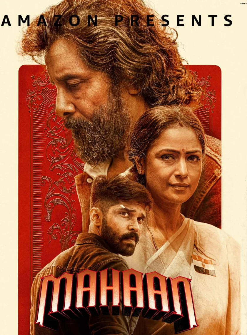 Mahaan (2022) (Hindi + Tamil) Dual Audio UnCut South Movie HD ESub poster