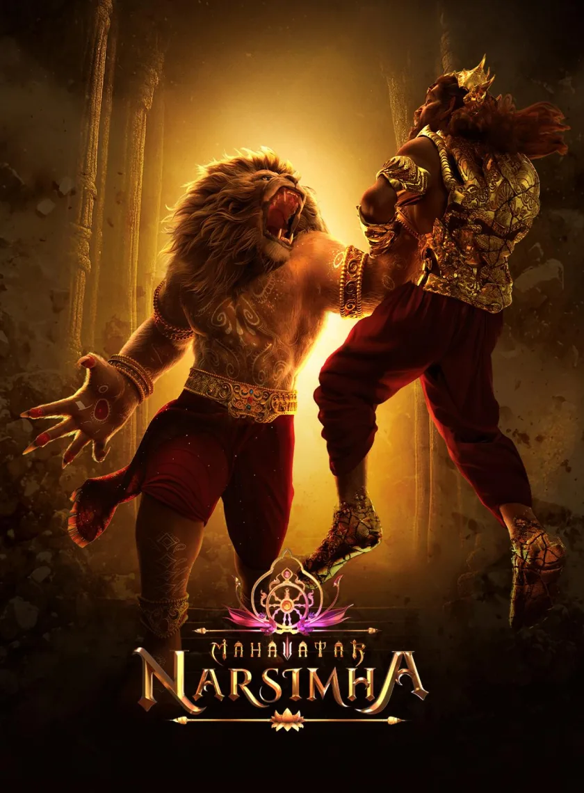 Mahavatar Narsimha (2025) Animation Hindi Movie HD ESub poster