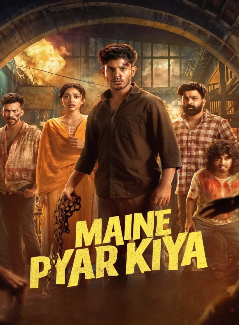 Maine Pyar Kiya (2025) (Hindi + Malayalam) Dual Audio UnCut South Movie HD ESub poster