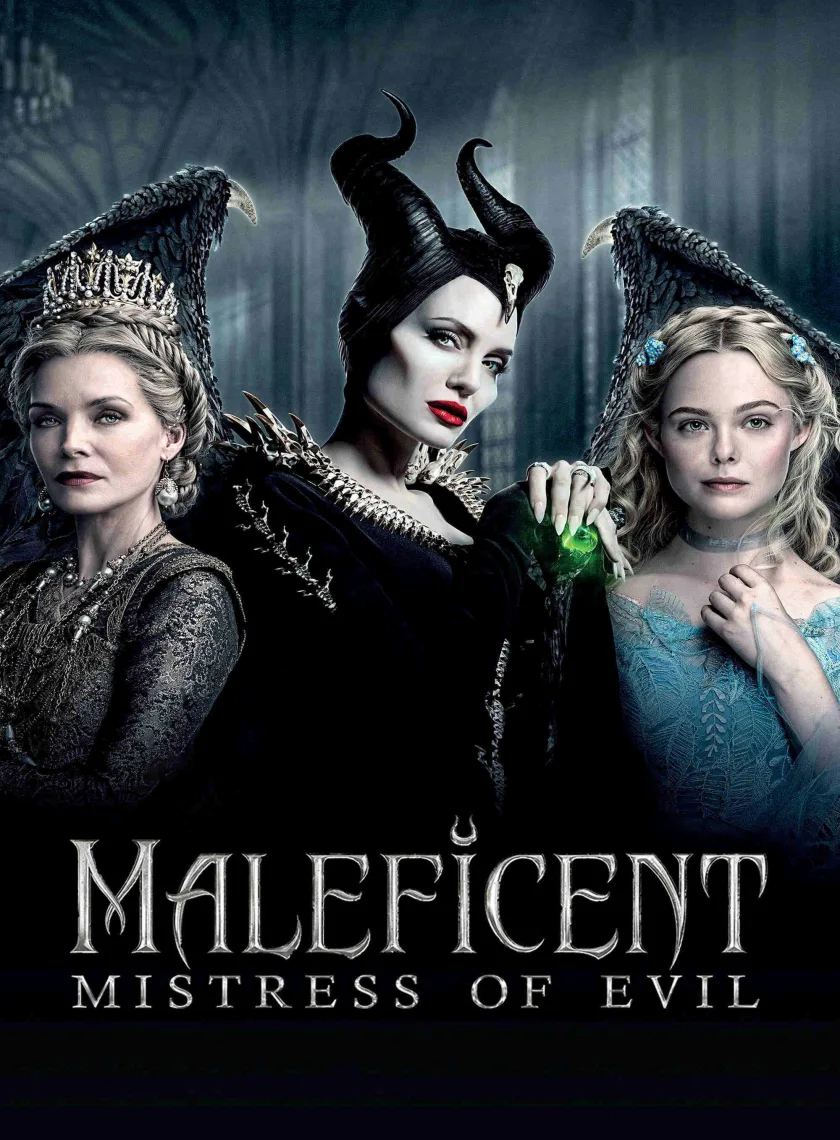 Maleficent 2 - Mistress of Evil (2019) (Hindi + English) Dual Audio Hollywood Movie BluRay HD ESub poster
