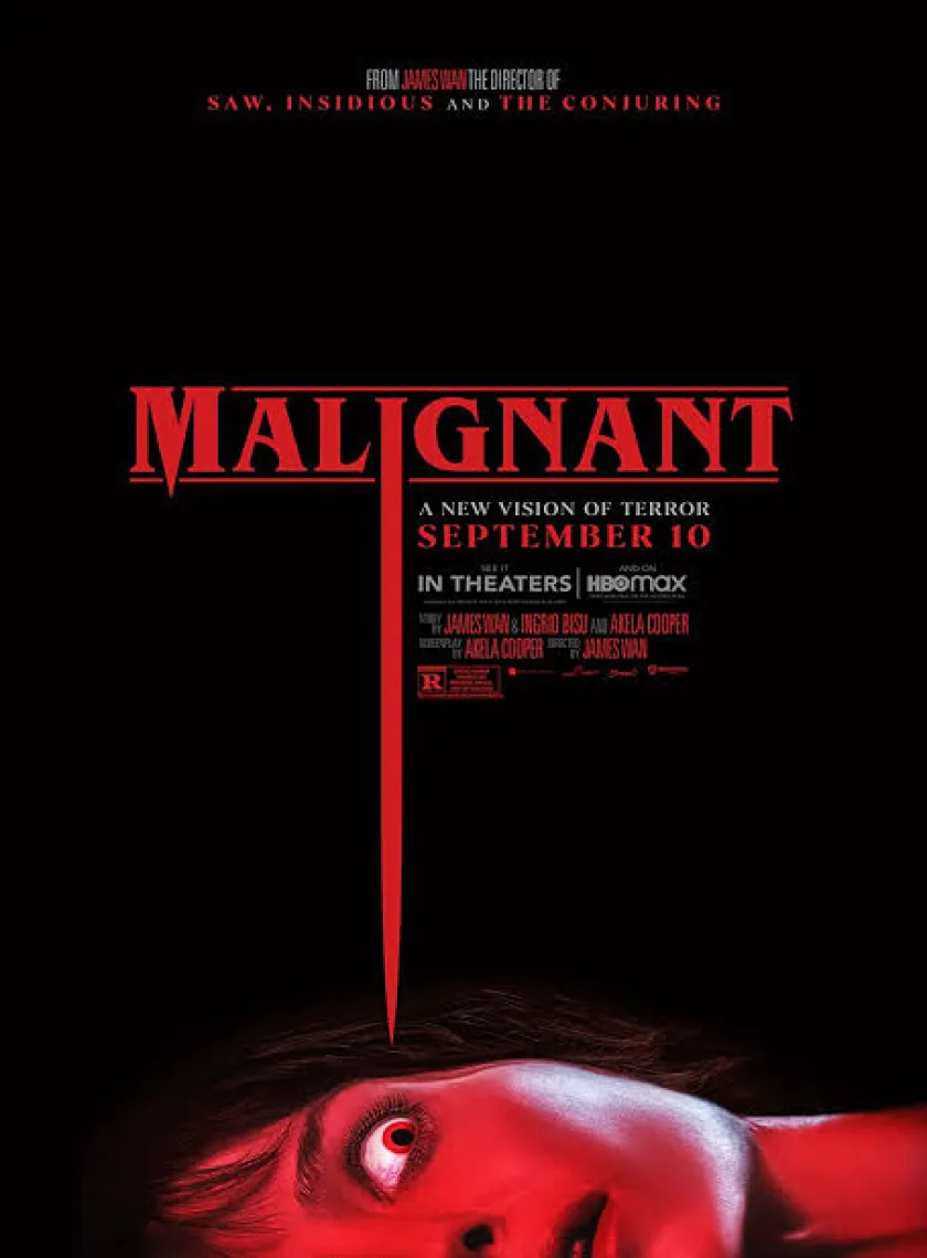 Malignant (2021) Hollywood Hindi Full Movie ESub HD poster