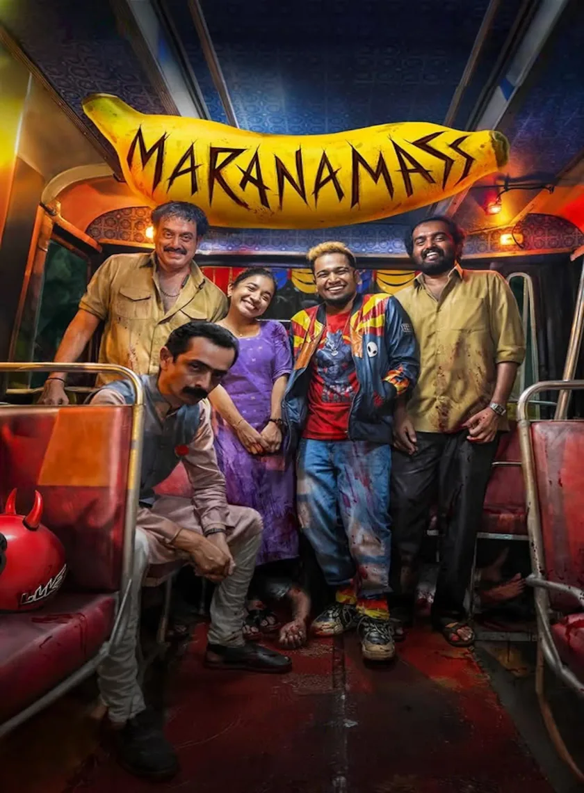 Maranamass (2025) (Hindi + Malayalam) Dual Audio UnCut South Movie HD ESub poster