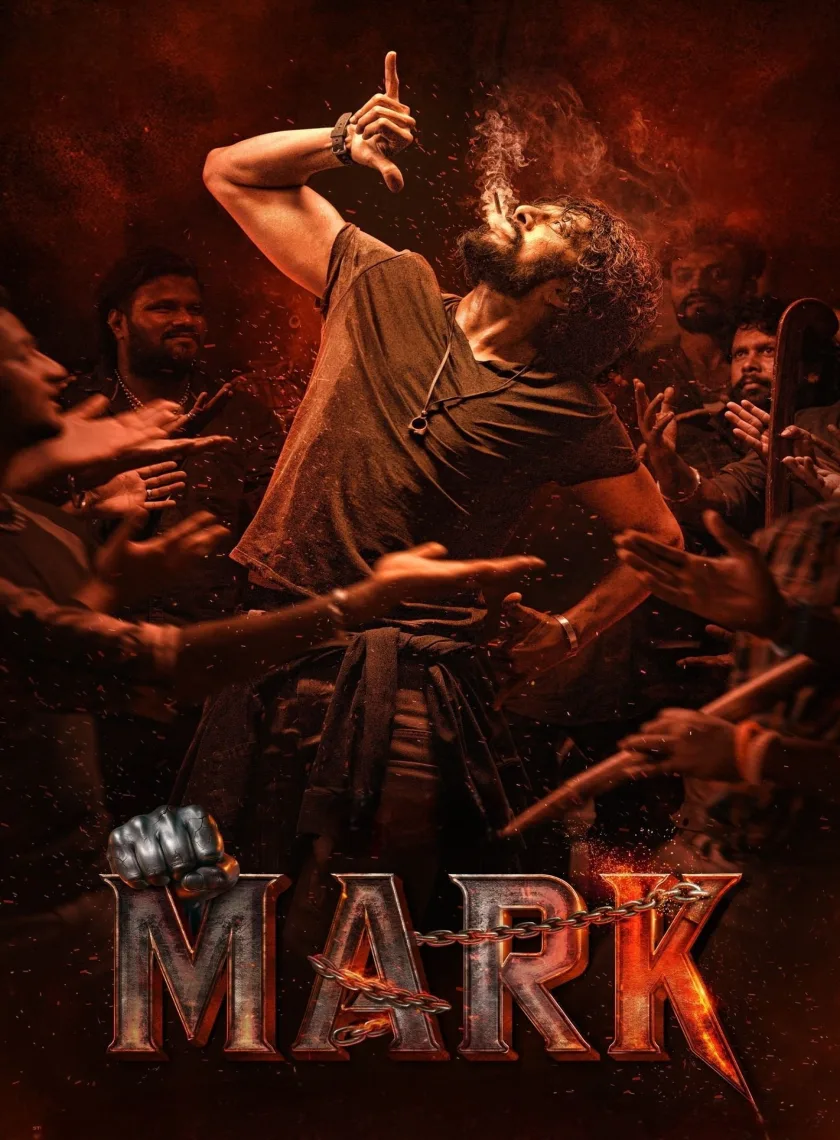 Mark (2025) (Hindi + Kannada) Dual Audio UnCut South Movie HD ESub poster