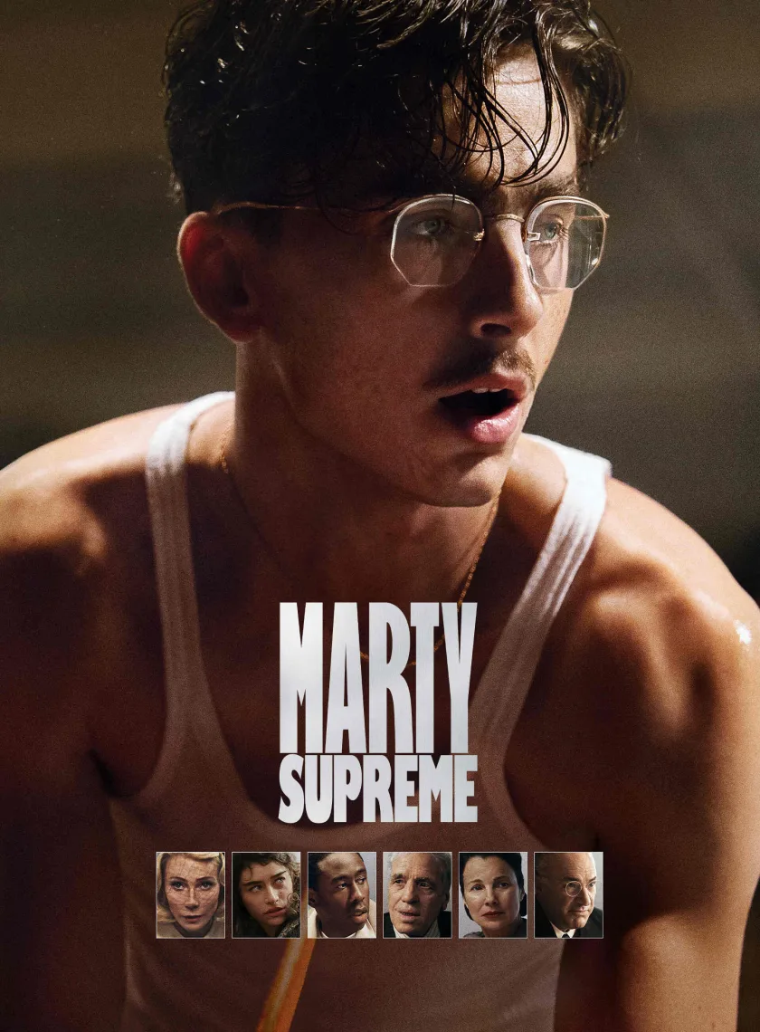 Marty Supreme (2025) (Hindi + English) Dual Audio Hollywood Movie BluRay HD ESub poster