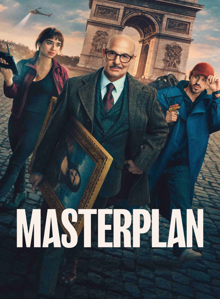 Masterplan (2026) (Hindi + English) Dual Audio Hollywood Movie HD ESub poster