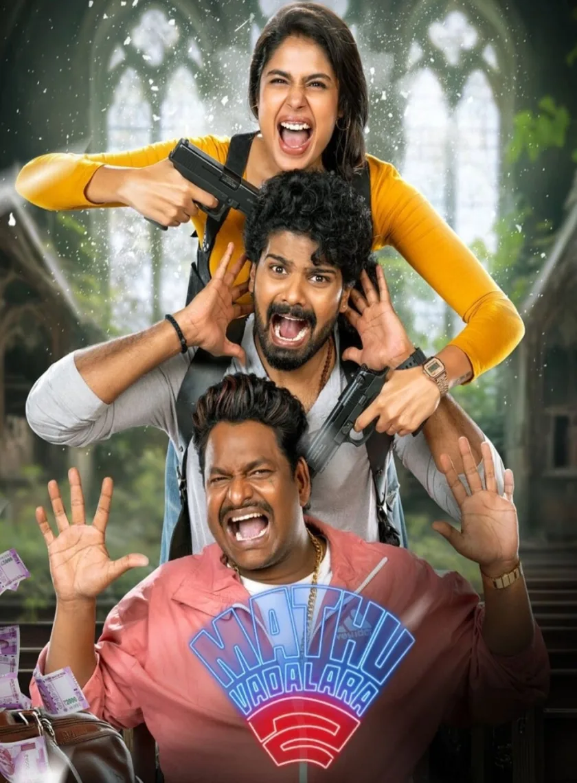 Mathu Vadalara 2 (Fukra Gang) (2024) (Hindi + Telugu) Dual Audio UnCut South Movie HD ESub poster