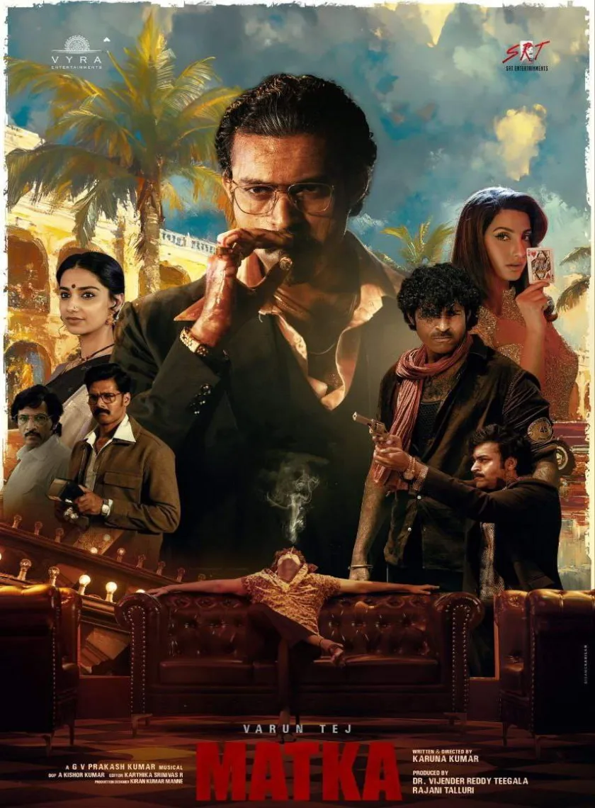 Matka (2024) (Hindi + Telugu) Dual Audio UnCut South Movie HD ESub poster