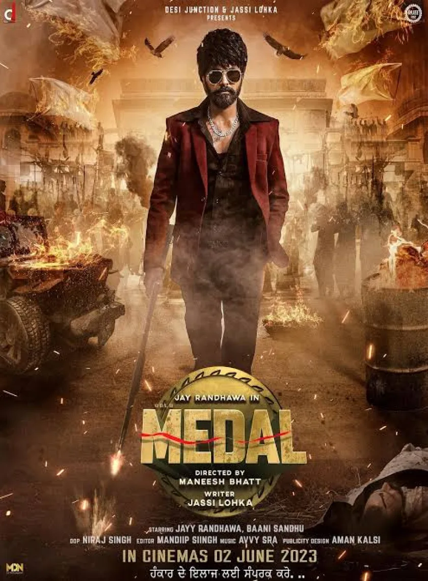 Medal (2023) Panjabi Full Movie HD ESub poster