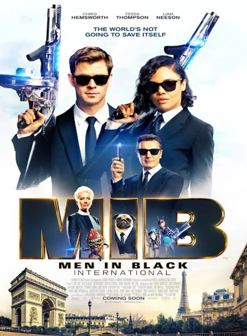Men in Black International (2019) Hollywood Hindi Dubbed Full Movie BluRay poster