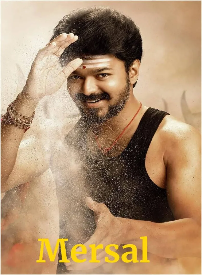 Mersal (2017) (Hindi + Tamil) Dual Audio UnCut South Movie BluRay HD ESub poster
