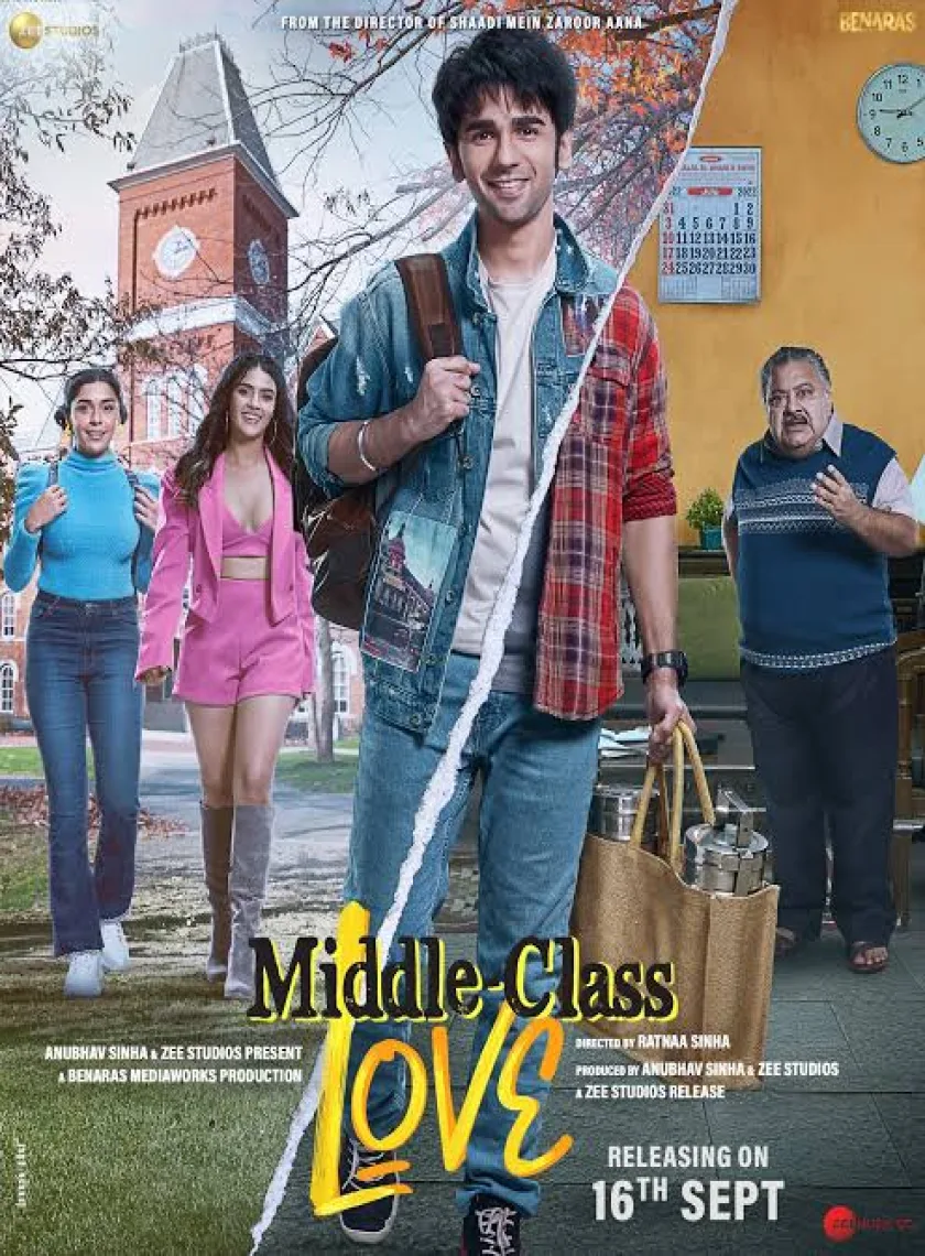 Middle Class Love (2023) Bollywood Hindi Full Movie HD ESub poster