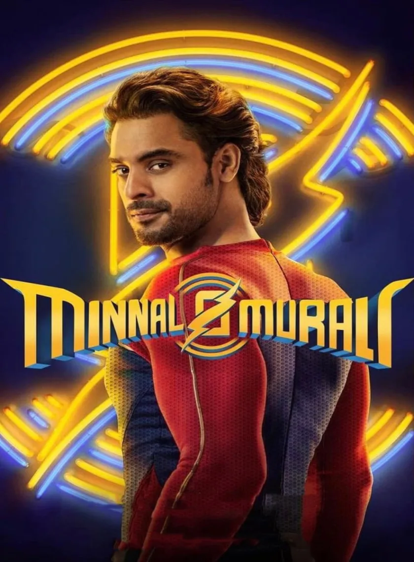 Minnal Murali (2021) (Hindi + Malayalam) Dual Audio UnCut Movie HD ESub poster
