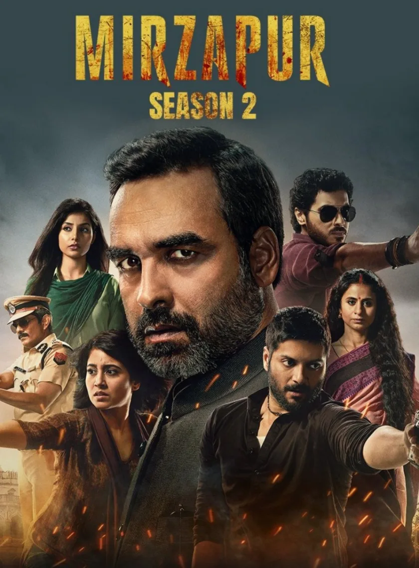Mirzapur S02 (2022) Hindi Completed Web Series HEVC ESub poster