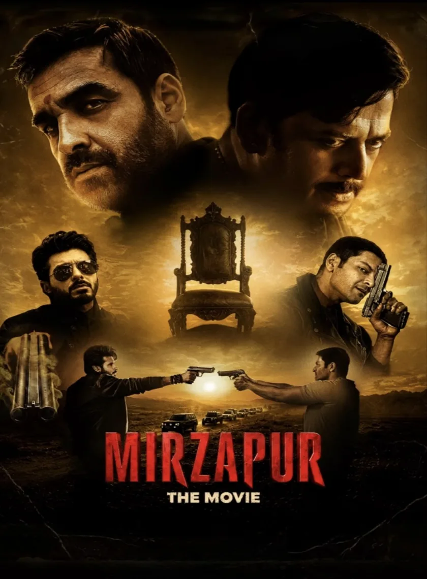 Mirzapur - The Movie (2026) Bollywood Hindi Movie PreDVD poster