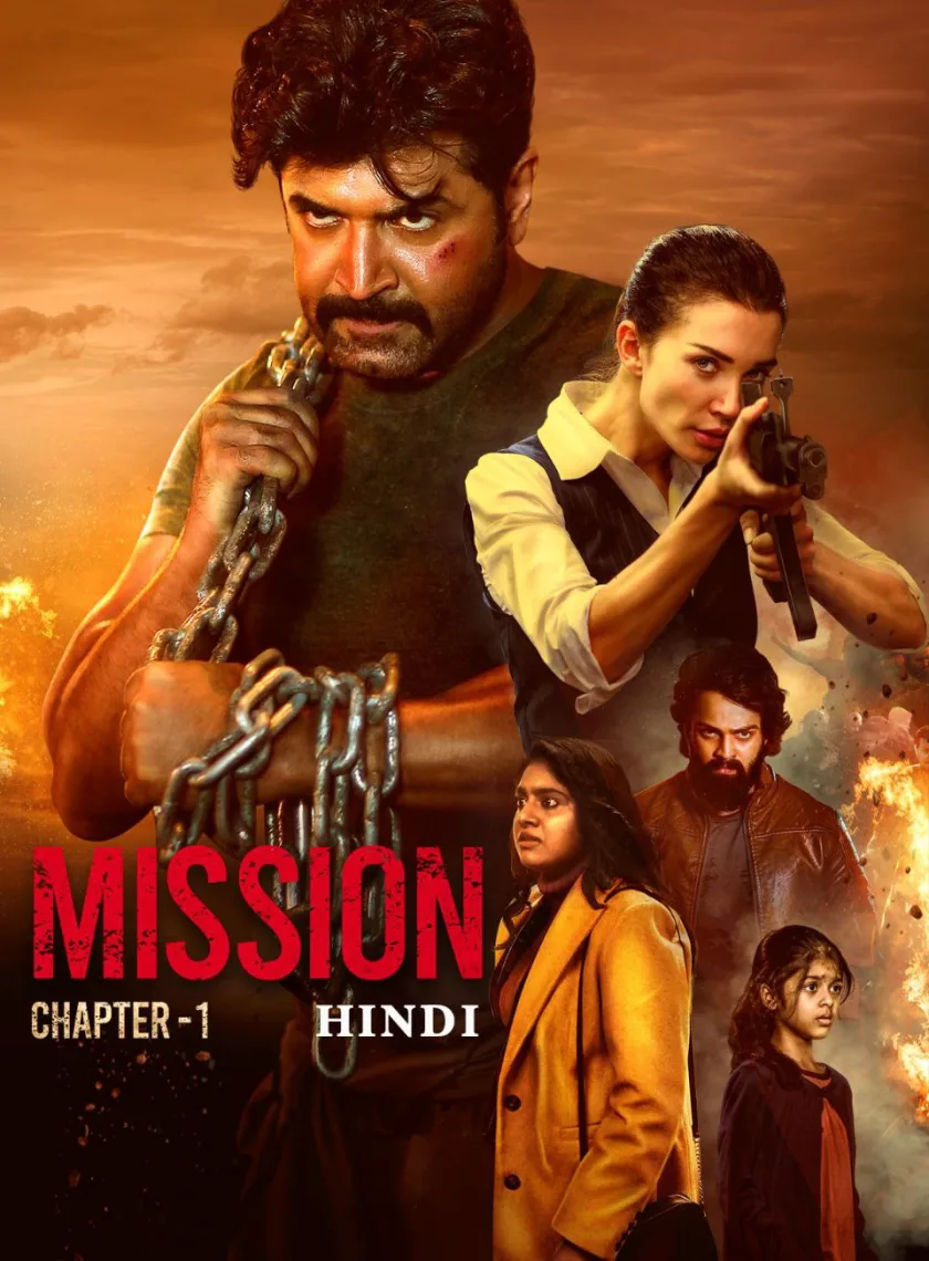 Mission Chapter-1 (2024) {Hindi + Tamil} Dual Audio UnCut Movie HD ESub poster