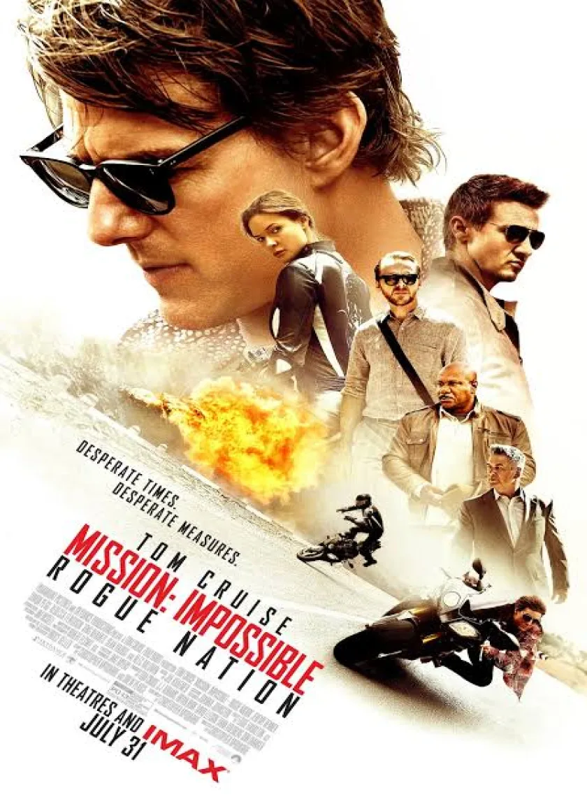 Mission Impossible 5- Rogue Nation (2015) Hollywood HIndi Dubbed Full Movie BluRay poster