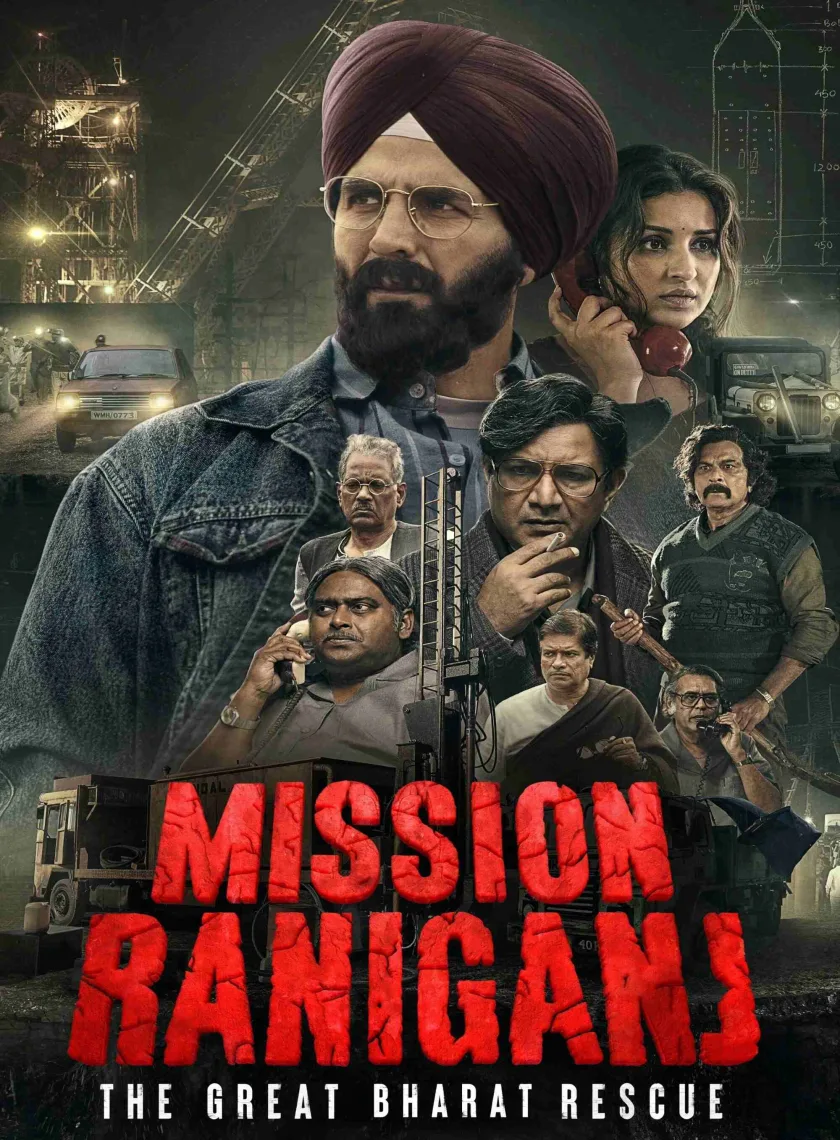 Mission Raniganj (2023) Bollywood Hindi Full Movie HD ESub poster